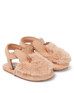 Кожаные туфли Baby Romi, Light Rust Leather Donsje