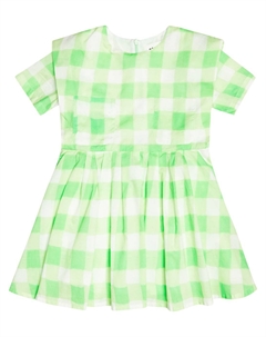 Платье из хлопка в клетку, зеленый Morley