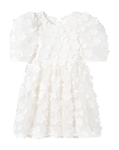 Платье из органзы с цветочным принтом и рукавами-буфами , Vanilla Petite amalie