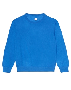 Свитер Dewey из кашемира и шелка, Azure Blue The row kids