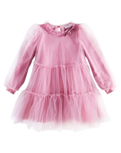 Платье из тюля, Cipria Chiaro Monnalisa