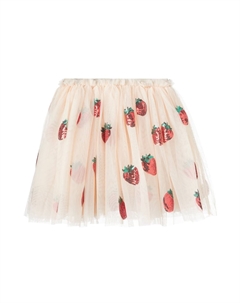 Юбка из тюля с пайетками Yvonne, Strawberry Konges slojd