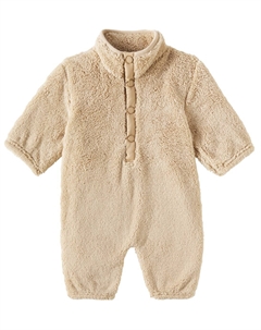 Детский пушистый комбинезончик, золотой Rylee + cru