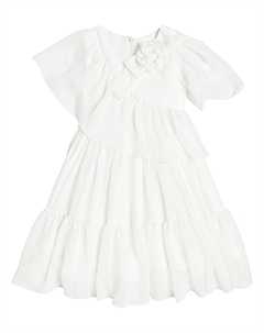 Платье из тюля с бантом, экрю Patachou