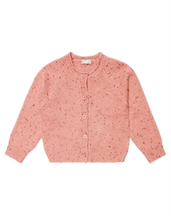 Кардиган из смесовой шерсти, Blush Pink Il gufo