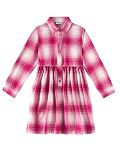 Платье в клетку, Pink Heather Il gufo