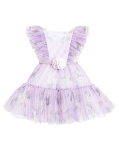 Платье из цветочного тюля, Glicine Monnalisa