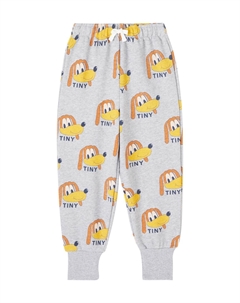 Спортивные брюки из хлопкового джерси с принтом собак, Dogs Tinycottons