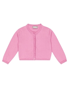Детский хлопковый кардиган, Rosehip Pink Il gufo