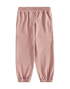 Хлопковые спортивные штаны, Rose Powder Brunello cucinelli kids