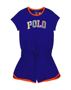 Комбинезон из хлопкового джерси с логотипом, Heritage Royal Polo ralph lauren kids