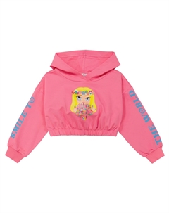 Укороченное худи Mascotte из коллаборации с Chiara Ferragni, Sachet Pink Monnalisa
