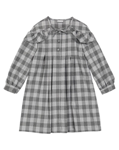 Платье в клетку с оборками, Frost Il gufo