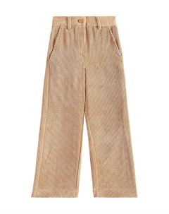 Вельветовые брюки, бежевый Monnalisa