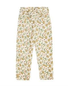 Брюки из хлопкового твила с цветочным принтом в стиле Индиана, Indiana Print The new society
