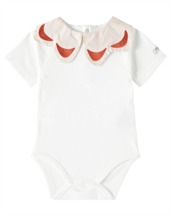 Хлопковый боди Baby Yulienne, Lavender Brown Donsje