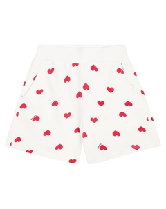 Шорты из хлопковой смеси с принтом, Panna+Rosso Monnalisa