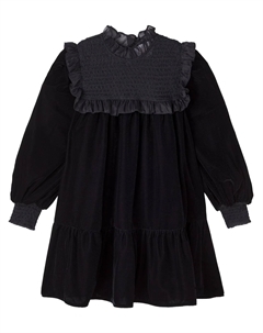 Платье из бархата со сборками , черный Petite amalie