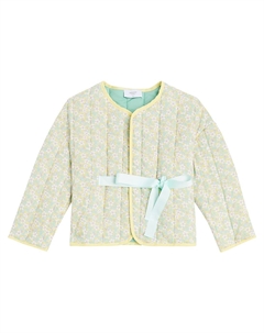 Двусторонняя хлопковая куртка с принтом, желтый Paade mode