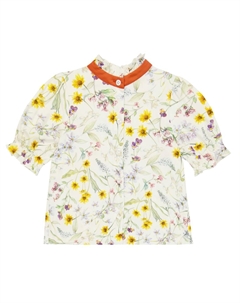 Блузка с цветочным принтом Джули, Julie White Paade mode