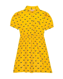 Платье с цветочным принтом голубя, желтый The animals observatory