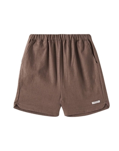 Льняные шорты Wavel, коричневый Donsje