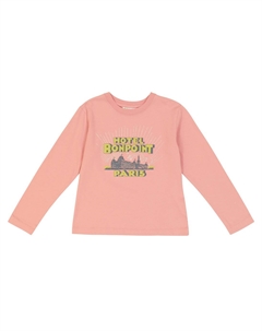 Топ из хлопка с принтом, Upb Rose Fane Bonpoint