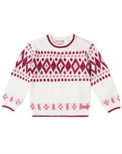 Свитер Фэр-Айл, Rose Glitter Scotch & soda kids