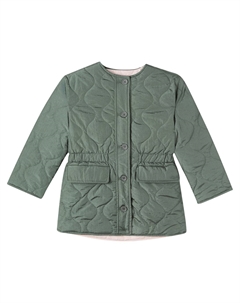 Двусторонняя стеганая куртка из джерси, Upb Kaki Bonpoint