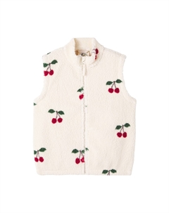 Жилет Тедди с принтом Джоди, Ma Grande Cerise Konges slojd