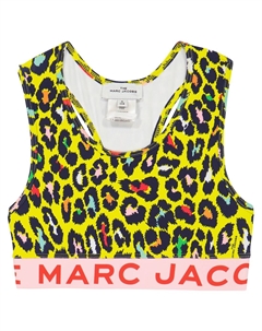 Укороченный топ с леопардовым принтом, Lemon Marc jacobs kids