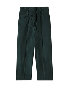Зауженные брюки из хлопка, Dark Green Scotch & soda kids