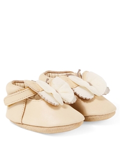 Кожаные туфли Baby Amdy, Gold Metallic Nubuck Donsje