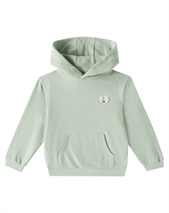 Толстовка Bojan с вышитым капюшоном из хлопковой смеси, Frosted Green Donsje