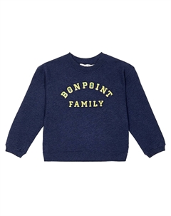 Толстовка Tonino из хлопкового флиса, индиго Bonpoint