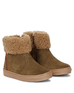 Ботильоны на толстой подкладке из овчины, Sage Petit nord