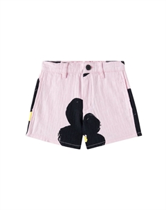 Джинсовые шорты с цветочным принтом, розовый Marc jacobs kids