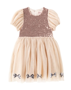 Платье Мэй с пайетками, Smoke Gray Konges slojd