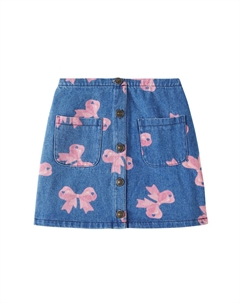 Юбка из денима с принтом Magot, Bella Bow Konges slojd