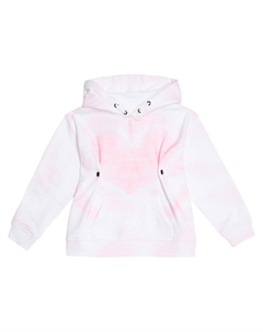 Толстовка с капюшоном из хлопка с принтом тай-дай, Marshmallow Givenchy kids