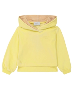 Толстовка из бархатного джерси, желтый Paade mode