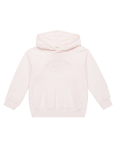 Хлопковая толстовка с капюшоном и логотипом Aiana, Pale Pink Bonpoint