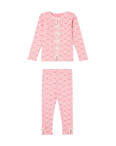 Комплект из топа и леггинсов Ella из хлопковой смеси, Lacy Rose Konges slojd