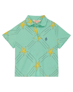 Хлопковая рубашка с принтом кенгуру, синий The animals observatory