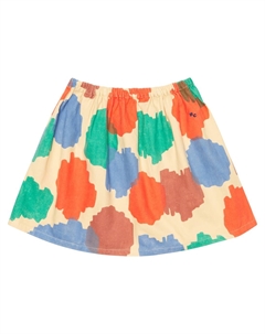 Юбка из хлопка с принтом, разноцветный Bobo choses
