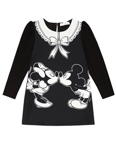 Платье с принтом x Disney, Panna Nero Monnalisa