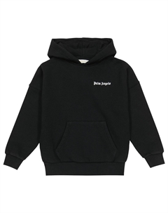 Хлопковая толстовка с логотипом, Black White Palm angels kids