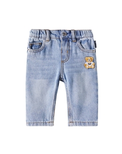 Джинсы Baby Teddy Bear, Vintage Lt Blue Moschino kids