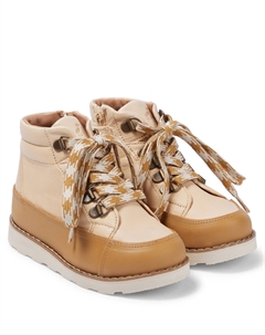 Кожаные сапоги, кремовый Petit nord