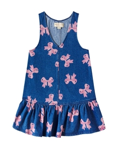 Джинсовое платье с принтом Magot, Bella Bow Konges slojd